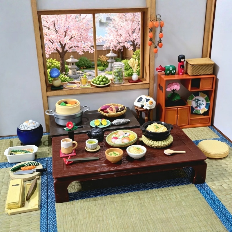 Japanese Lifestyle And Food - Em Estoque: Brinquedos de Comida Autênticos