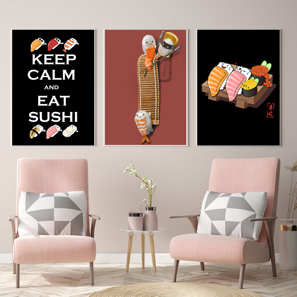 Japanese Lifestyle And Food - Estilo japonês ramen sushi desenhos animados