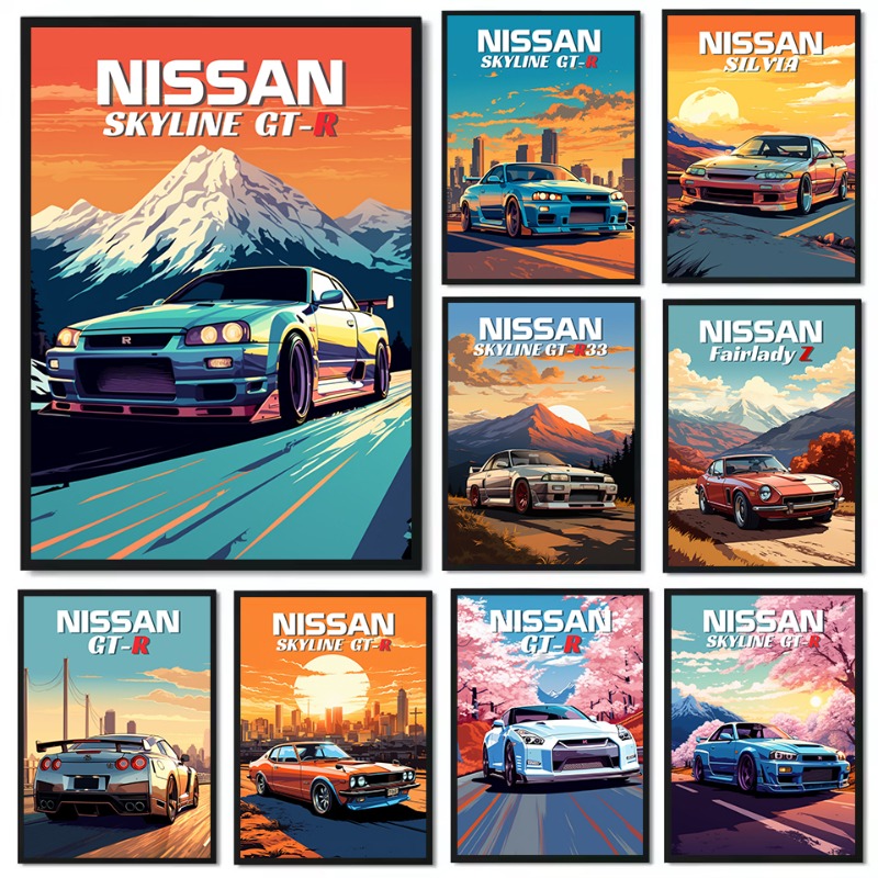 Pôster de Carro Esportivo Clás - Japanese Lifestyle In Japanese avaliação e preço