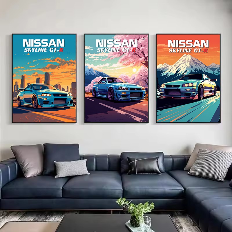 Pôster de Carro Esportivo Clás - Japanese Lifestyle In Japanese avaliação e preço