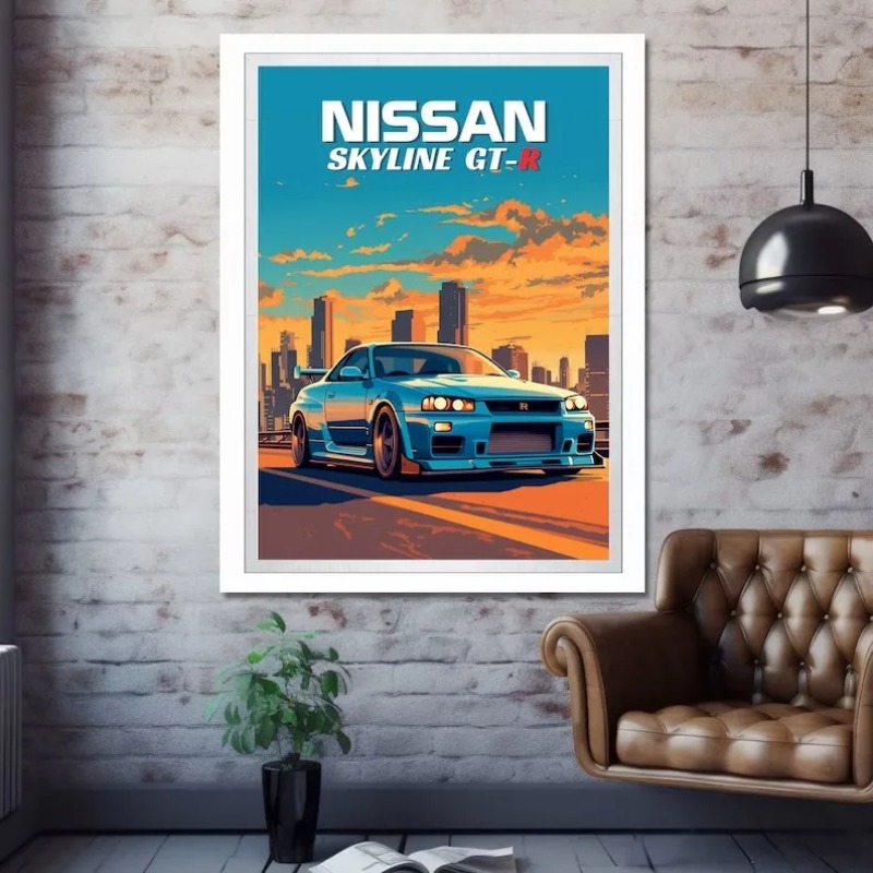 Pôster de Carro Esportivo Clás - Japanese Lifestyle In Japanese avaliação e preço